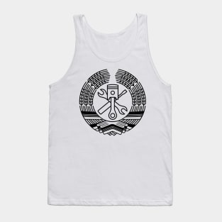 DDR Workshop Tuning Crest (black) Tank Top